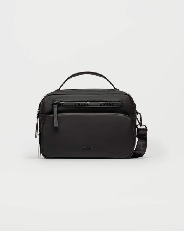 PRÜNE BANDOLERA RUBBER EN EFECTO RUBBER MATTE
