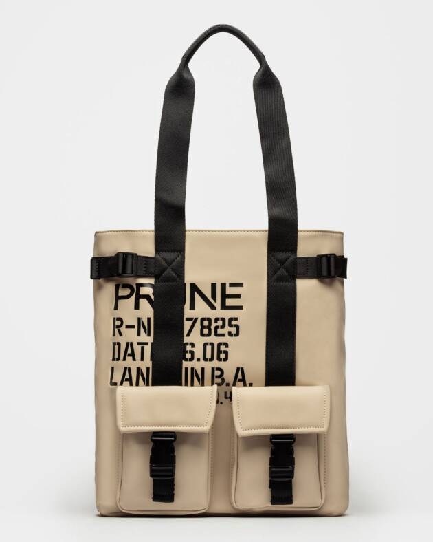 PRÜNE BOLSO DAILY EN EFECTO CUERO RUBBER