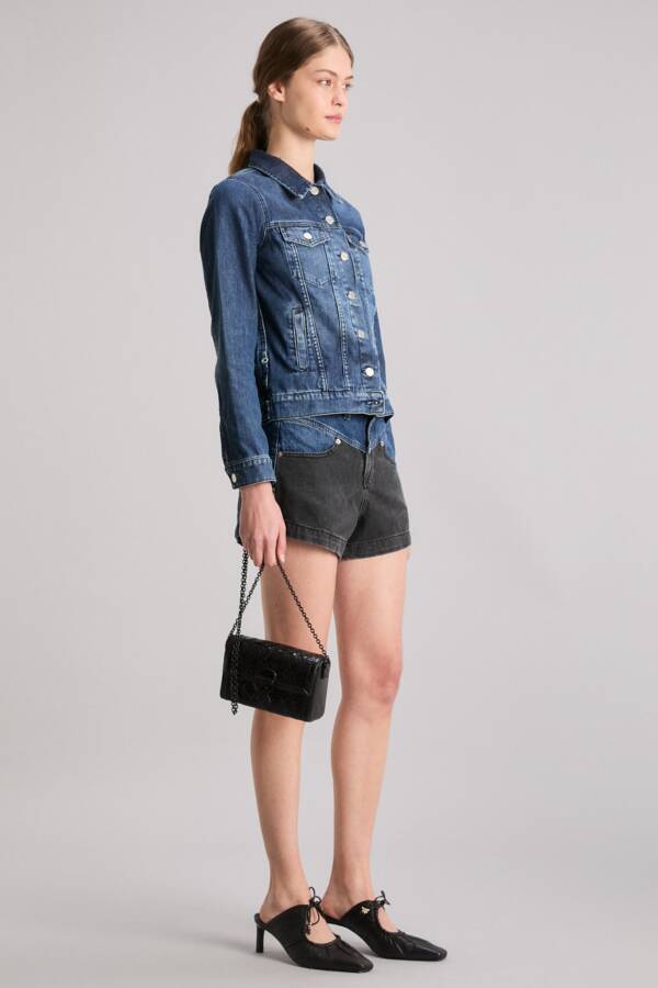 KOSIUKO SHORT LOVE DENIM MIX - Image 3