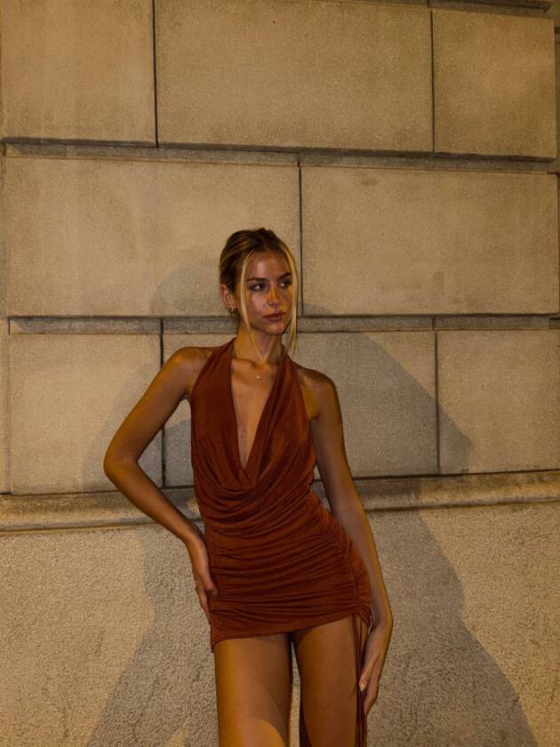 MARIA ANTONIETA VESTIDO VESPER CORTO IMPORTADO