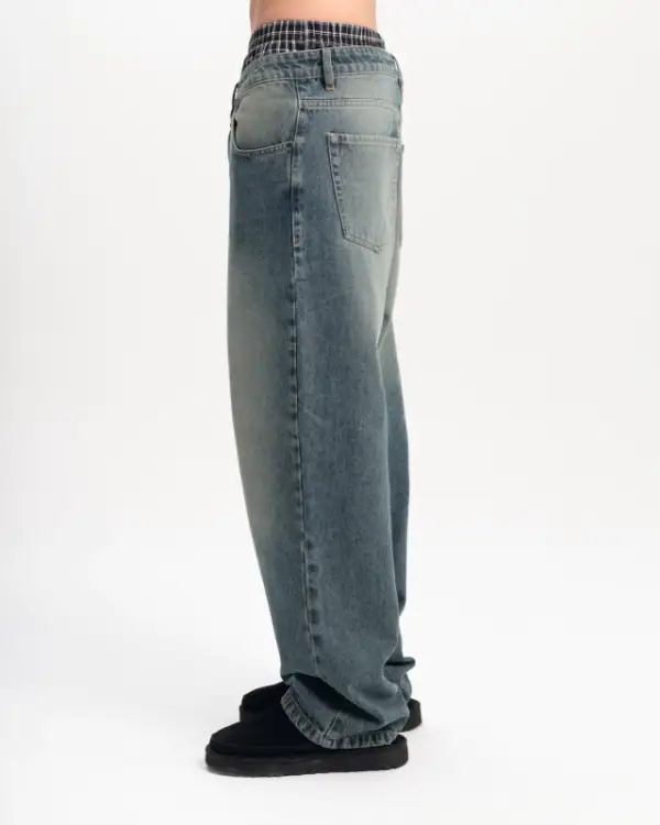 UNDEFINED FADED LIGHT BLUE DENIM - Image 4