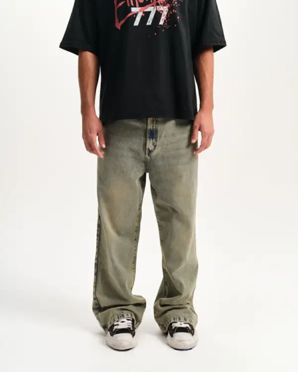 UNDEFINED LIGHT BLUE TINTED DENIM