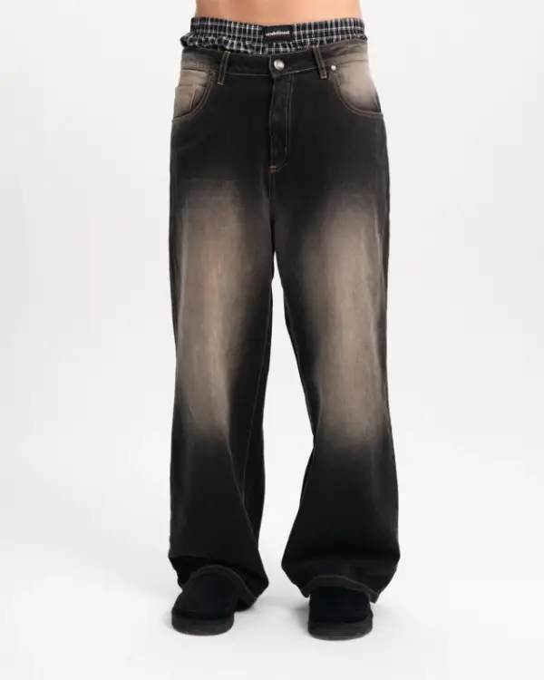 UNDEFINED BROWN TINTED DENIM - Image 3