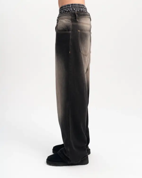 UNDEFINED BROWN TINTED DENIM - Image 4
