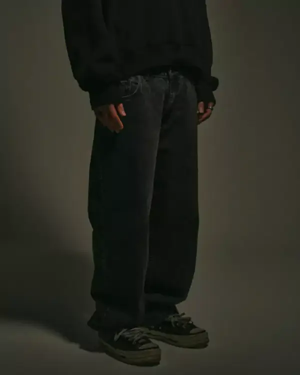 UNDEFINED JEAN STONE WASHED - Image 2