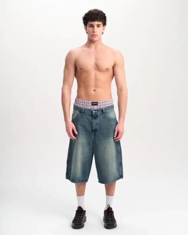 UNDEFINED BERMUDA WASHED BLUE