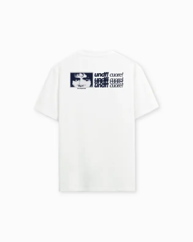 UNDEFINED REMERA CUORE - WHITE