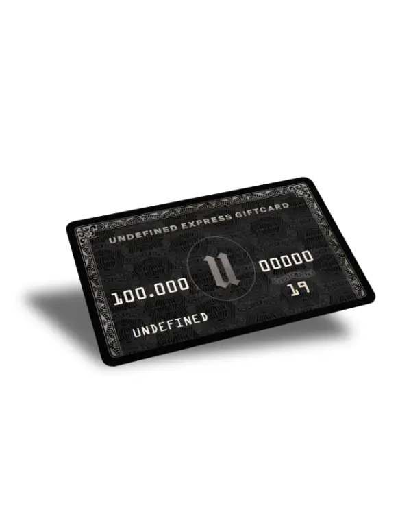 UNDEFINED GIFT CARD $100.000