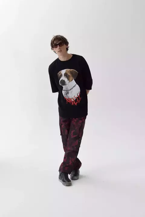 HARVEY WILLYS PANTALON JOGGER TRENT RED