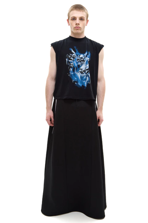 BULLBENNY MUSCULOSA [ SKULLZ ] NEGRO