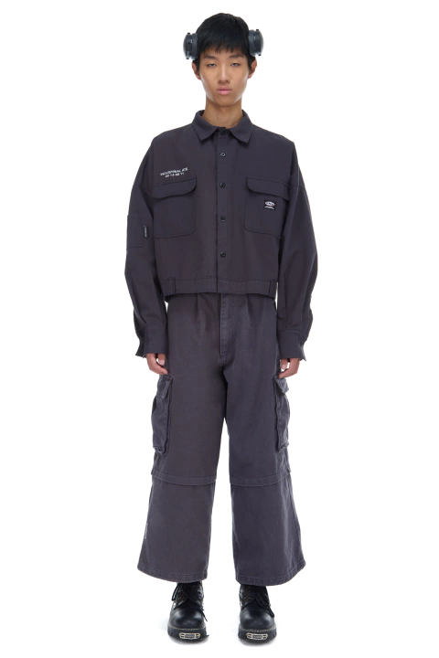 BULLBENNY CAMISACO LABORAL [ HALL ] GRIS
