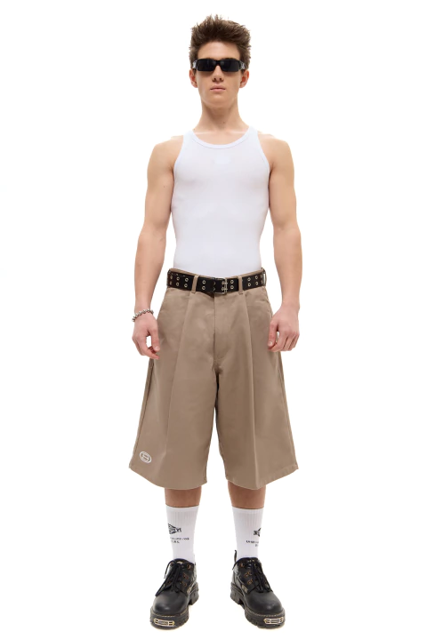 BULLBENNY BERMUDAS [ HORAS EXTRAS V2 ] KAKI