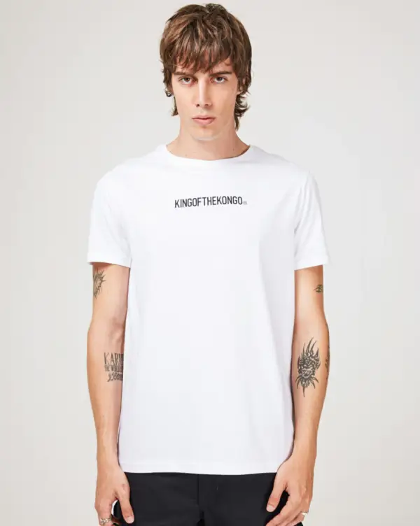 KING OF THE KONGO REMERA VERIFIED WHITE - Image 2