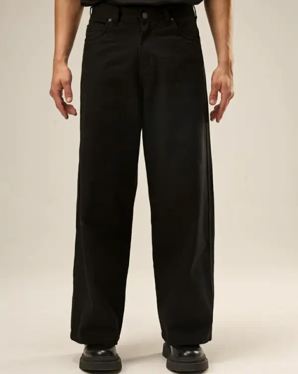 KING OF THE KONGO JEAN BAGGY BLACK - Image 2