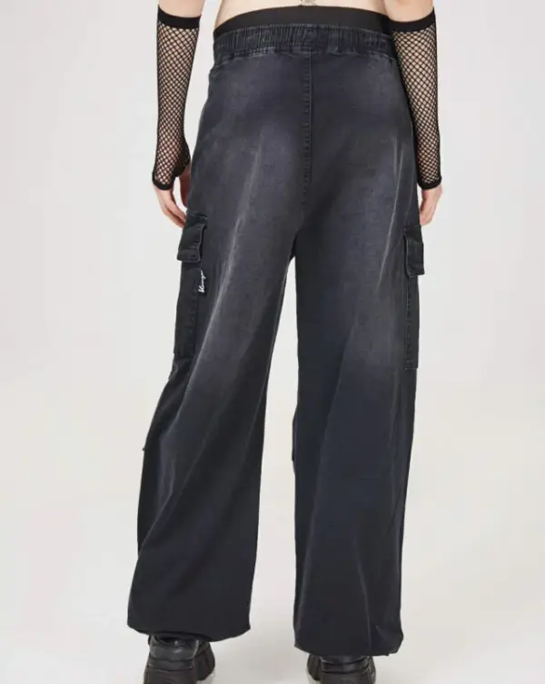 KING OF THE KONGO PARACHUTE WASH BLACK - Image 3
