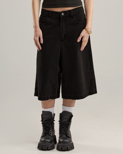 KING OF THE KONGO BERMUDA BAGGY BLACK