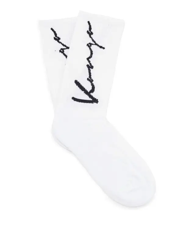 KING OF THE KONGO SOCKS ESSENTIAL WHITE - Image 2