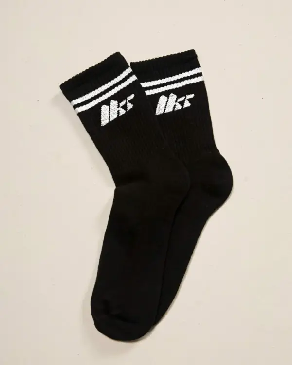 KING OF THE KONGO SOCKS ACTIVE BLACK - Image 2