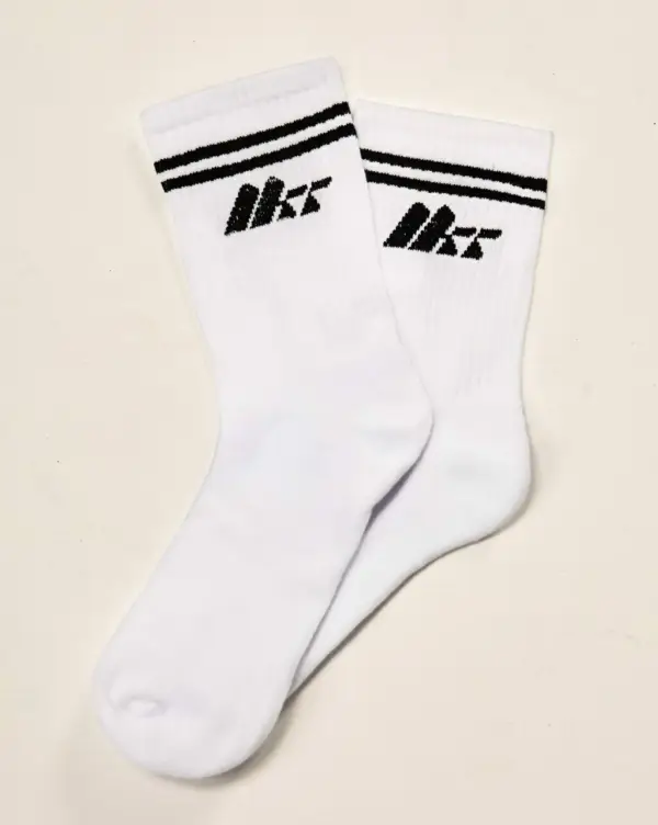 KING OF THE KONGO SOCKS ACTIVE WHITE - Image 2