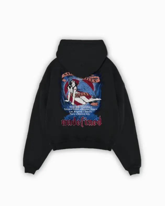 UNDEFINED HOODIE VELVET ANGEL