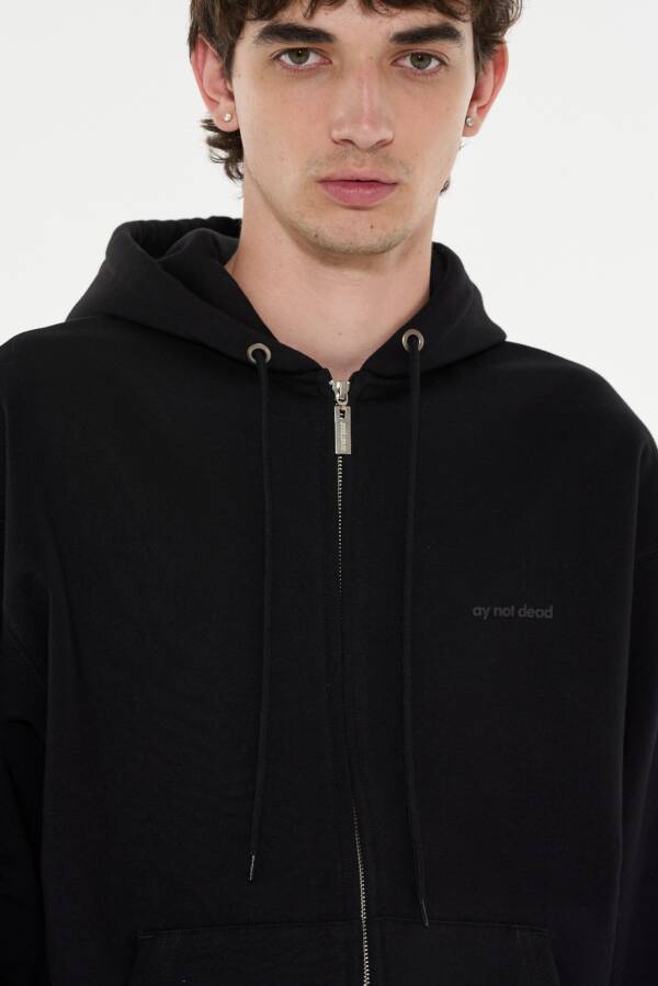 AY NOT DEAD HOODIE ZIPPER BOXY - Image 5