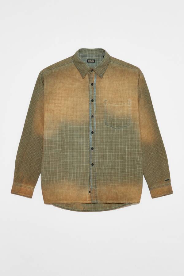AY NOT DEAD CAMISA WASTED CUADROS