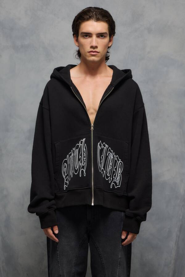 LABEL99 ZIP UP AUTH CLUB - Image 5