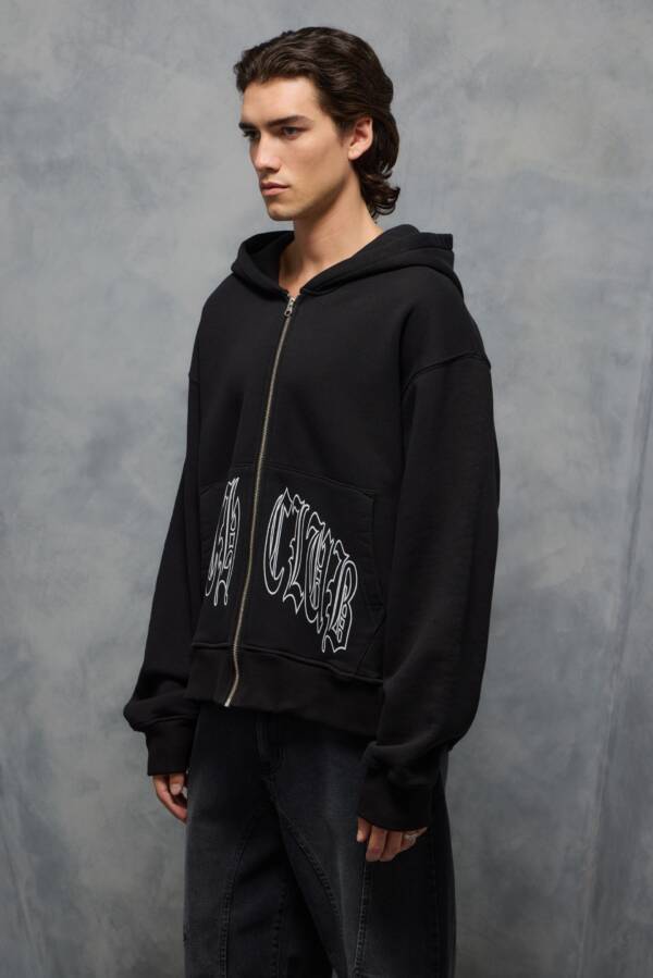 LABEL99 ZIP UP AUTH CLUB - Image 7