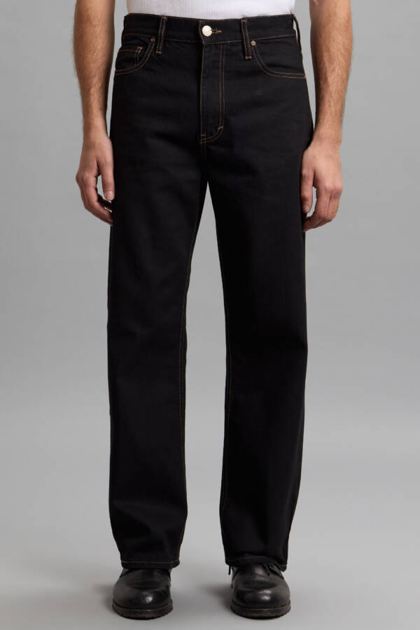 HERENCIA JEANS SUPER LOOSE BLACK
