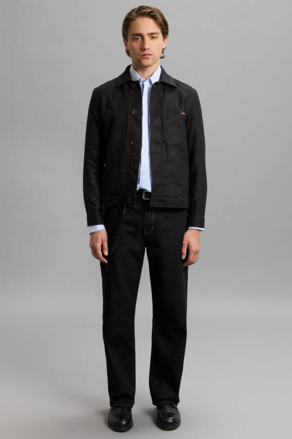 HERENCIA JEANS SUPER LOOSE BLACK - Image 2