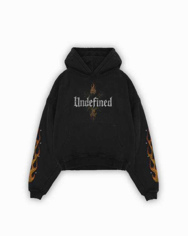 UNDEFINED HOODIE CHROME FLAME