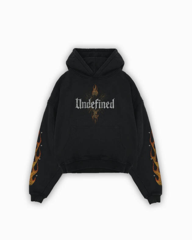 UNDEFINED HOODIE CHROME FLAME