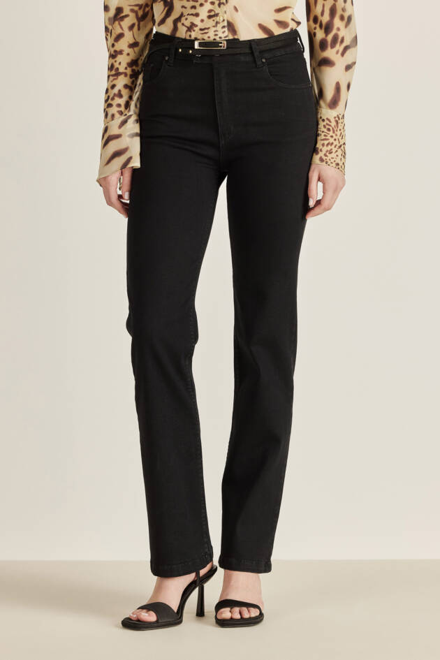 TUCCI PANTALON DOUBLE ORIGINAL BLACK