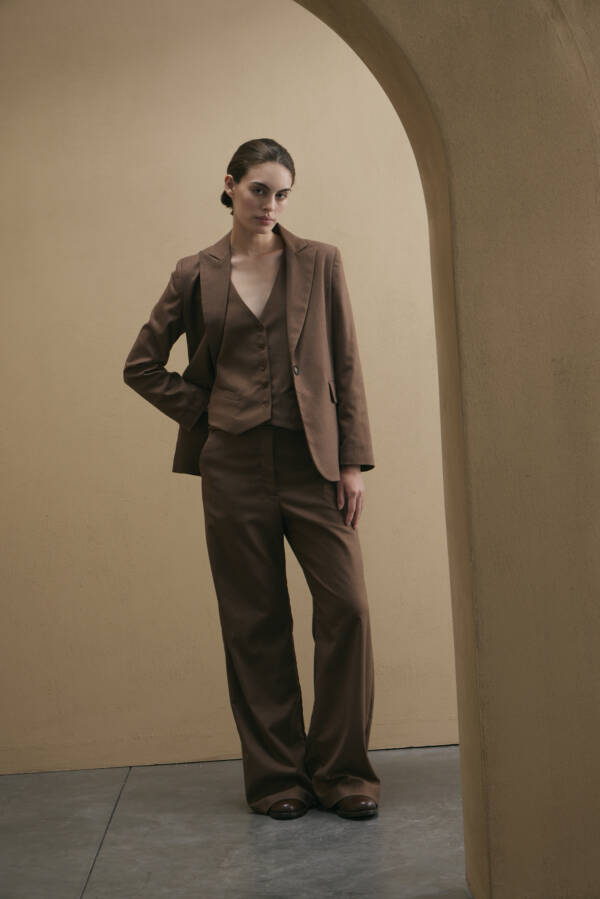 AWADA BLAZER TIZADO FINO