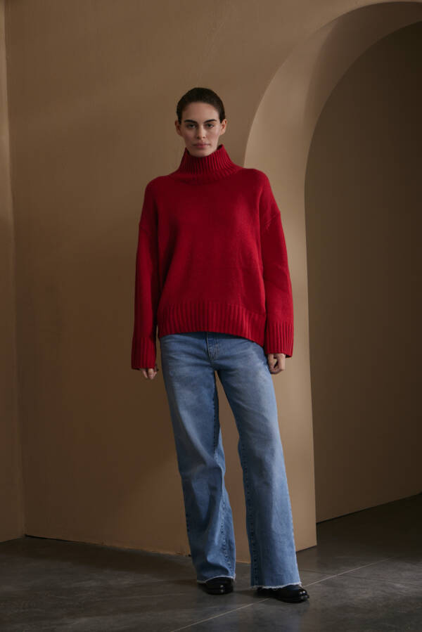 AWADA SWEATER POLERA AMPLIA