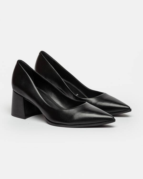PRÜNE STILETTO EVA EN CUERO LISO - Image 2