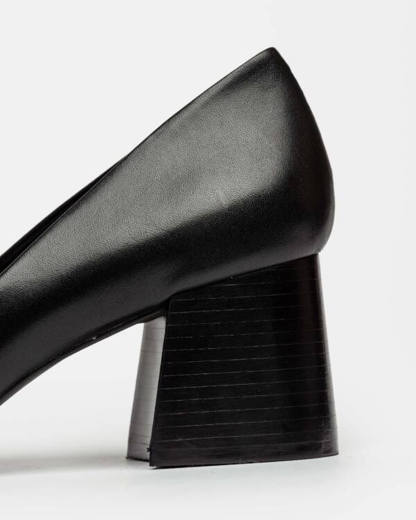 PRÜNE STILETTO EVA EN CUERO LISO - Image 5
