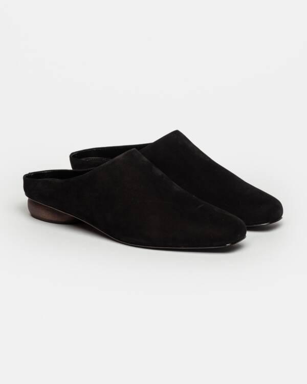 PRÜNE MULE AURA EN CUERO NOBUK - Image 2
