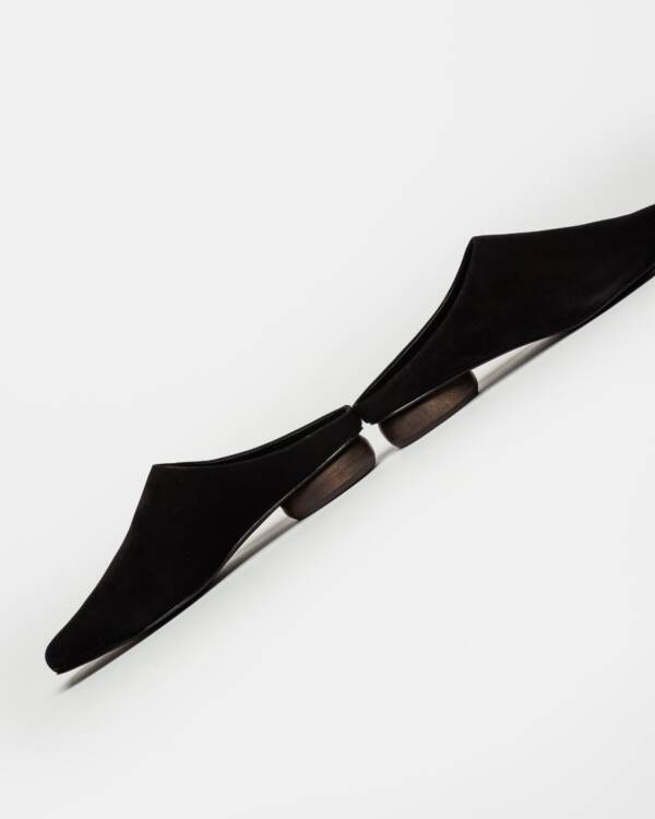 PRÜNE MULE AURA EN CUERO NOBUK - Image 3