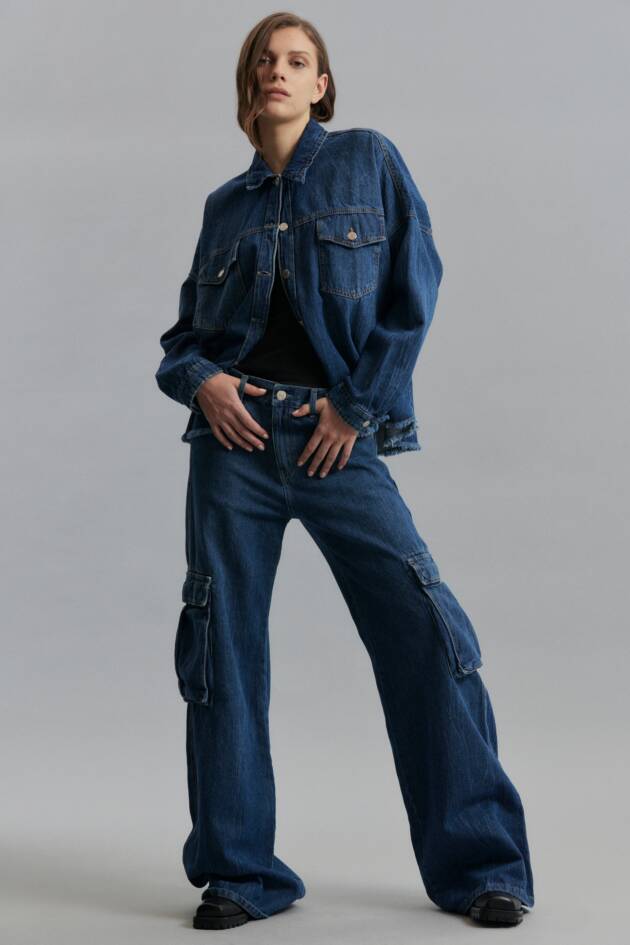KOSIUKO JEANS CARGO GIGI IRONIC