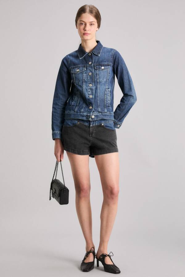 KOSIUKO SHORT LOVE DENIM MIX