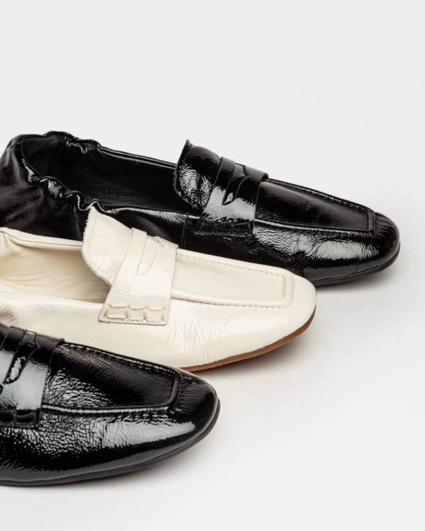 PRÜNE MOCASÍN SIENA EN CUERO GLOSS - Image 3