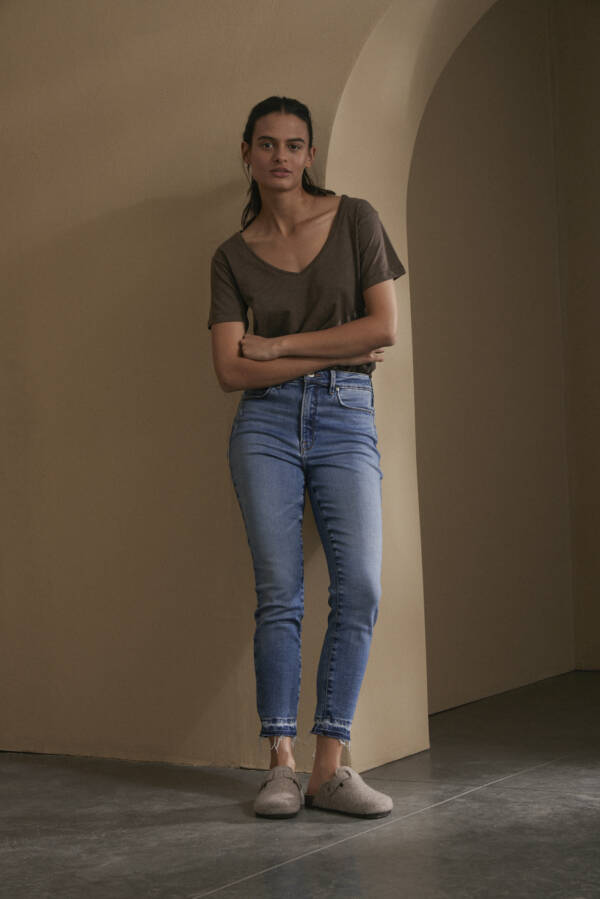 AWADA JEAN PREMIUM SLIM BLUE