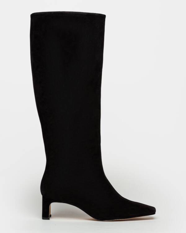 PRÜNE BOTA CAÑA ALTA PIXIE EN CUERO NOBUK